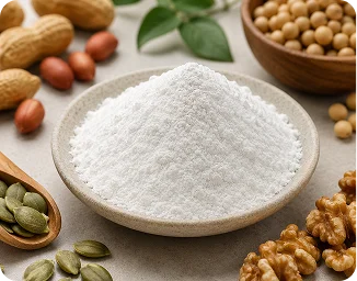 Supplement ingredients and powders illustrating a guide to reading a Supplement Facts panel